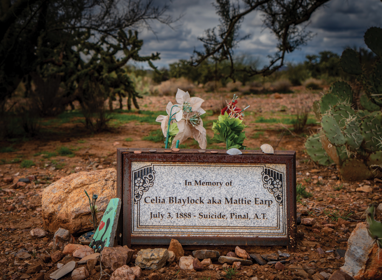 Mattie Earp grave site